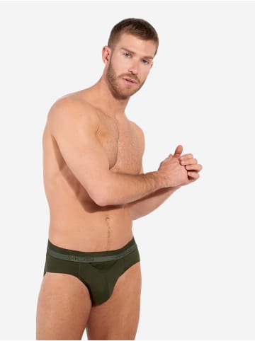 HOM Minislip Mini Shorts HO1 in dark khaki