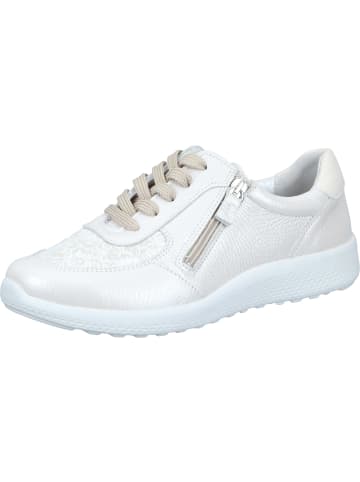 Comfortabel Schnürschuhe in beige