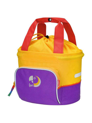 KLICKfix Lori Shopper - Fahrradtasche für Kinder (lila) in lila