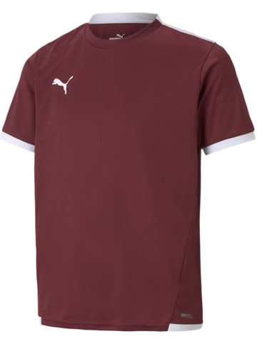Puma Sportshirt "TeamLIGA Jersey Jr" in Rot