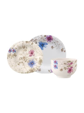 Villeroy & Boch 6er Set Basic-Set Mariefleur Gris Basic in bunt