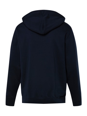 Men Plus Sweatjacke in navy blau