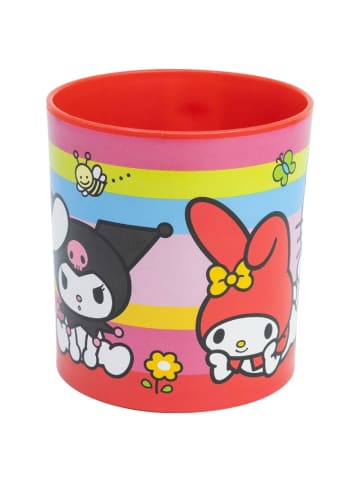 Hello Kitty Becher Mikrowellengeeigneter Kunststoffbecher 390ml