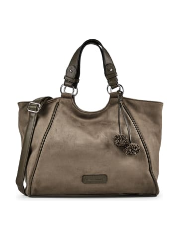 Tom Tailor Idra Shopper Tasche L 43 cm khaki