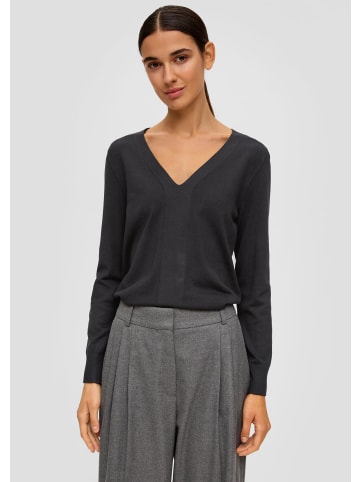 s.Oliver Strickpullover in 9999_schwarz