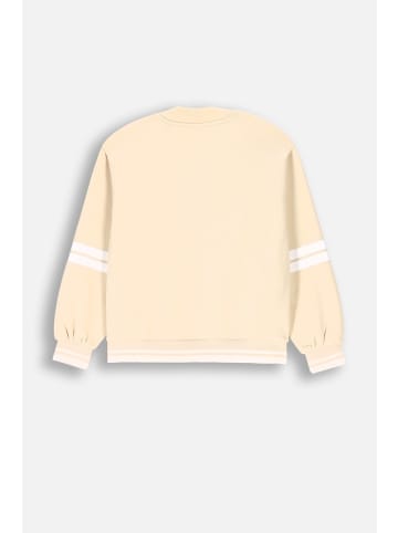 Coccodrillo Sweatshirt mit Reißverschluss in beige