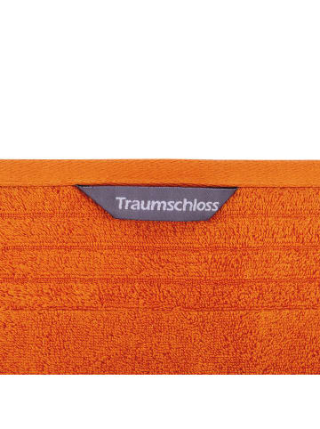 Traumschloss Frottier-Line Premium Badetuch in orange