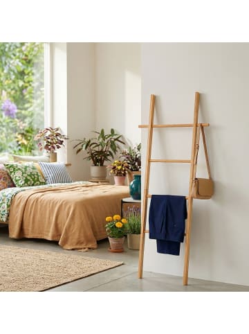 relaxdays Handtuchleiter in Natur - (B)60 x (H)145 cm