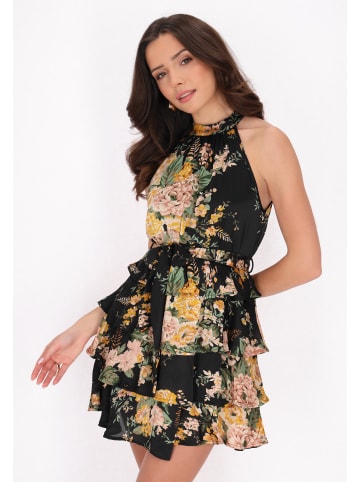 faina Women Dress in black multicolor
