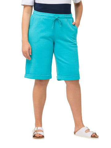 Ulla Popken Shorts in tiefes aqua