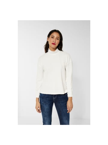 Street One Sweatshirt in off white