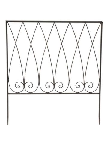 AltoBelli AltoBelli Rankgitter VALE Metall Zaun Antik Braun 50x45 cm