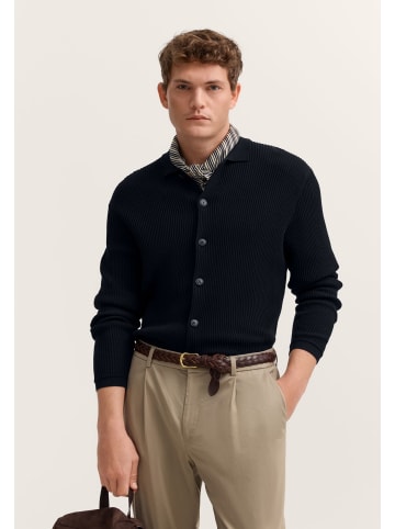 Bugatti Strickjacke in 390-marine