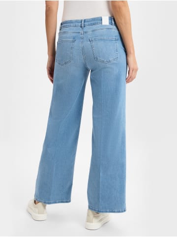comma Wid-leg-Jeans in light stone