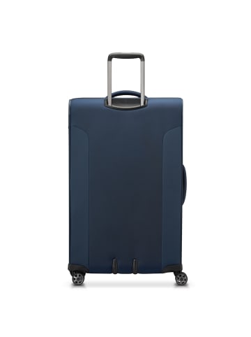 Roncato City 3.0 4 Rollen Trolley L 77 cm mit Dehnfalte in blau