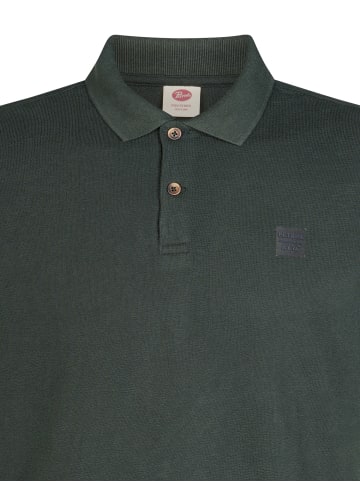 Piqué-Poloshirt aus Baumwolle millhouse in Grün