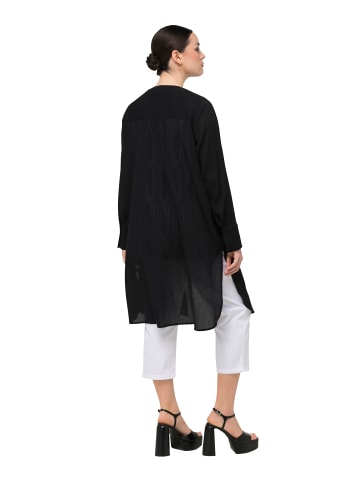 Ulla Popken Longtunika in schwarz