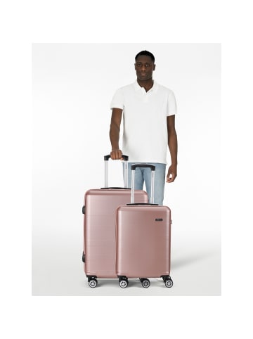 benzi 5330 4 Rollen Kofferset 2-teilig rosa