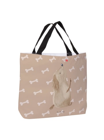 Mr. & Mrs. Panda Schultertasche Hund Liebe ohne Spruch in Hundeglück