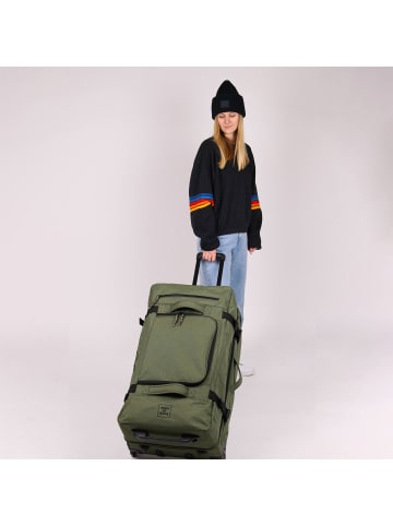 SONS OF ALOHA Reisetasche Reisetasche mit Rollen groß | Duffle 80 cm XXL 140L in grün