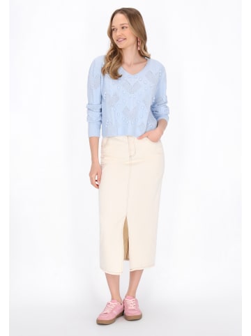 myMo Women Sweater in light blue