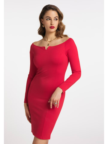faina Damen Kleid in Rot