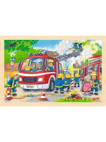 Gollnest & Kiesel Spiel - Einlegepuzzle Feuerwehreinsatz