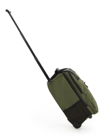 Hauptstadtkoffer BLNBAG M7 - Underseat-Trolley 40×20×25 cm Handgepäck, 20 liter in Dunkelgrün