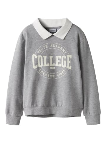 name it Sweatshirt in Grey Melange