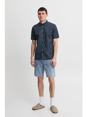 CASUAL FRIDAY Kurzarmhemd CFAnton SS AOP in Blau