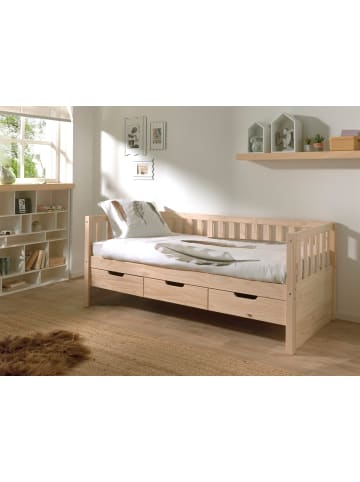 others KOJENBETT mit Schubladen Karena 211x86x98 aus Massivholz in natur