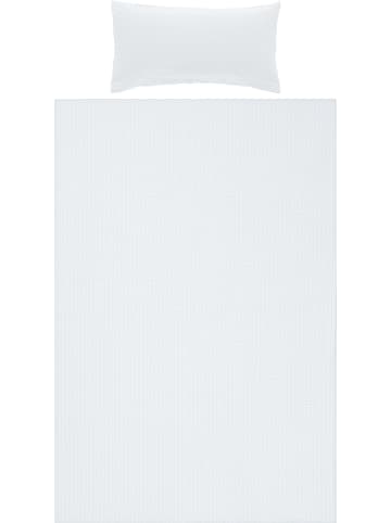 Erwin Müller Seersucker Bettwäsche Rosenheim in weiß