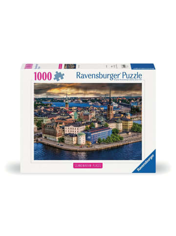 Ravensburger Ravensburger Puzzle 1.000 Teile Stockholm, Schweden in bunt