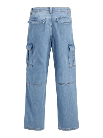 JACK & JONES Junior Baggy Fit Jeans in Blue Denim