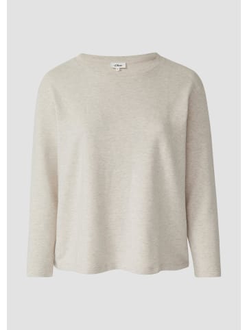 s.Oliver Sweatshirt in 81W9_beige