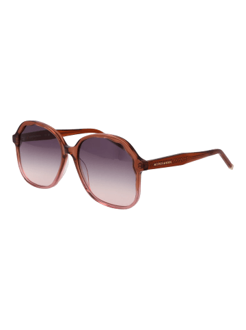 Scotch & Soda Frauen Sonnenbrille Schmetterling Braun