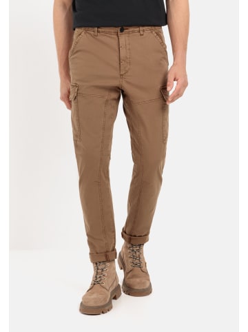 Camel Active Tapered Fit Cargo Hose in Dunkelbraun