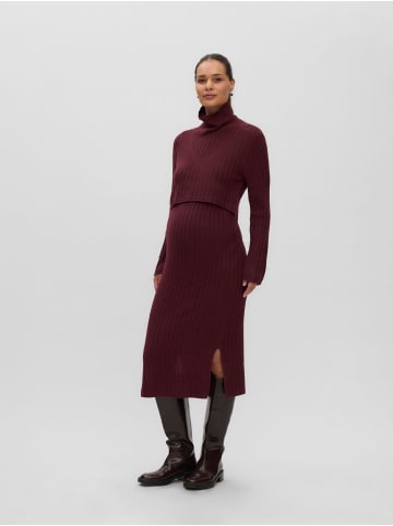 mama licious Strickkleid in Windsor Wine