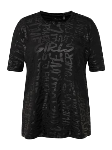 Ulla Popken Shirt in schwarz