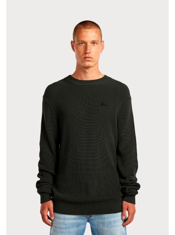 G-Star Pullover 'Knit' in dunkelgrün