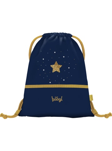BAAGL Turnbeutel in Blau Unicorn Gold