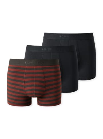 Schiesser Trunks 3er Pack in mehrfarbig