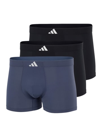 Adidas Sportswear Retro Short / Pant Active Micro Tech in Schwarz / graublau