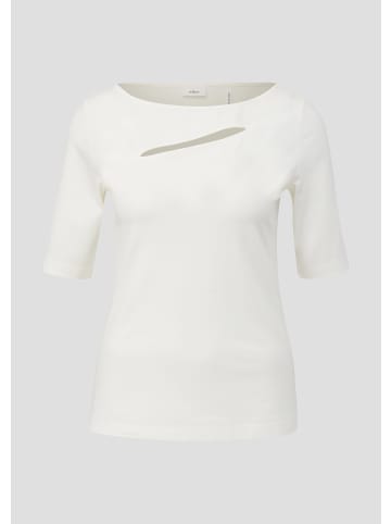 s.Oliver T-Shirt in 0200_creme