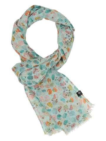 Fraas Schal in mint mehrfarbig - 0002