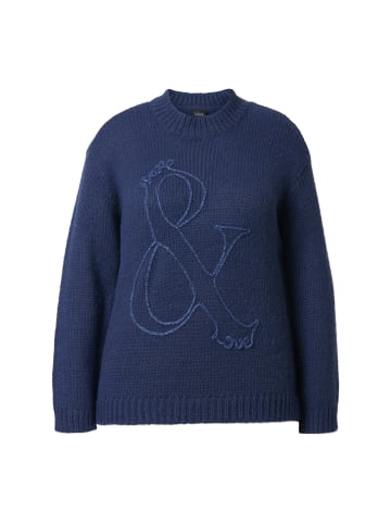 Ulla Popken Pullover in tintenblau