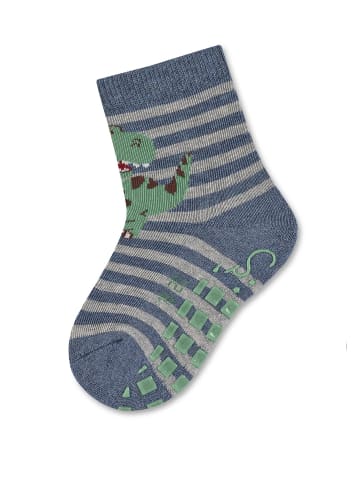 Sterntaler ABS Socken 2er-Pack T-Rex + Sterne in ecru