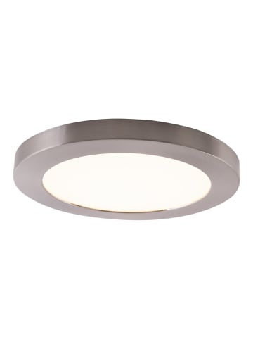 näve LED Deckenleuchte "Bonus" Ø 22,5 cm in Silber