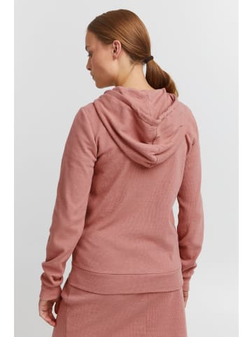 Oxmo Kapuzensweatjacke OXLova in Rosa