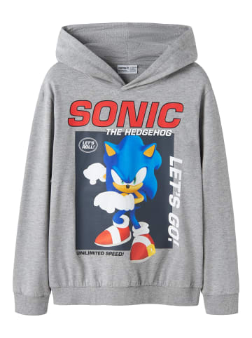 name it Hoodie in Grey Melange1